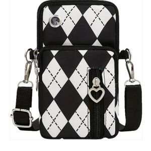 Black and White Crossbody Bag New